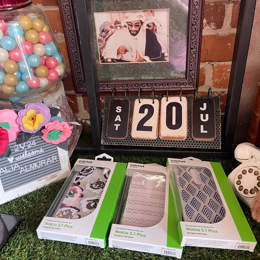 Designed exclusively for Nokia 3.1 Plus
Designer Gel Case